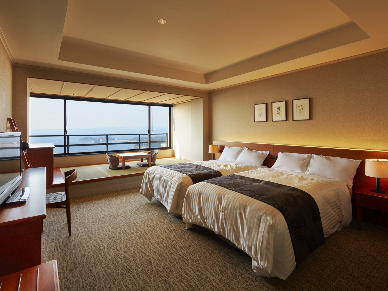 INFINITO HOTEL&SPA 南紀白浜 オーシャンビュー・ビスタツイン【禁煙】3F