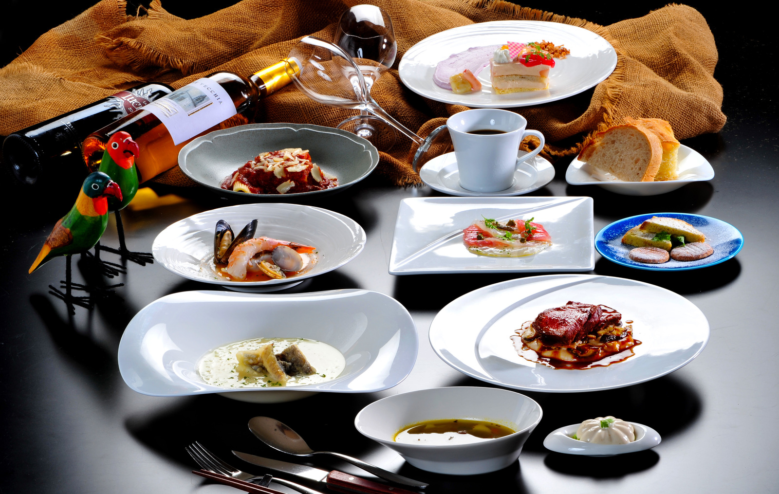 INFINITO HOTEL&SPA 南紀白浜 【基本プラン】シェフおすすめの洋食ディナー　２食付