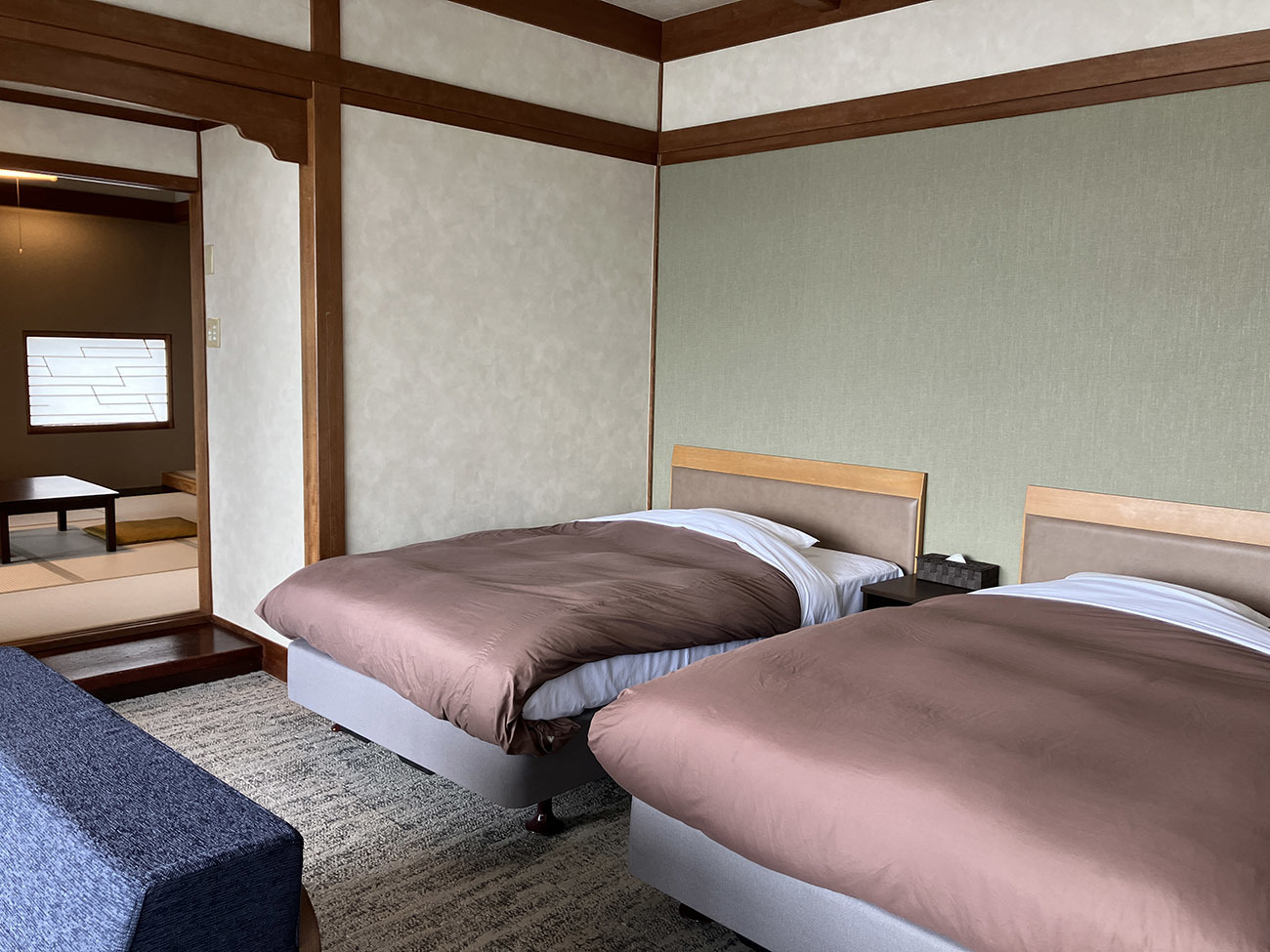 大江戸温泉物語Premium 白浜彩朝楽 スタンダード露天風呂付和洋室ツイン