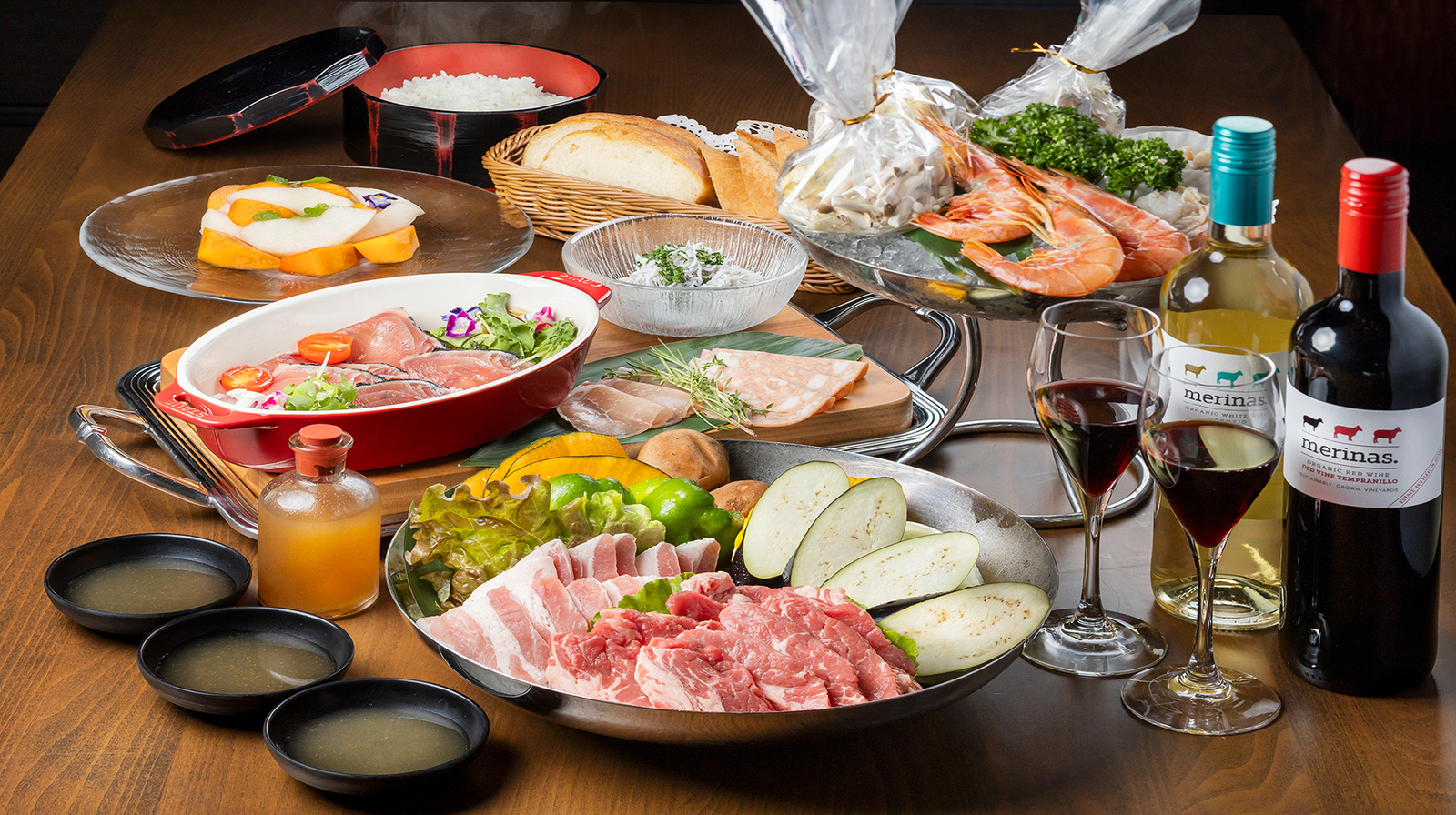 かなたのさと 【連泊割】サウナ付きプライベートヴィラで満喫！肉＆海鮮の豪華グリルナイト【夕朝食付き】