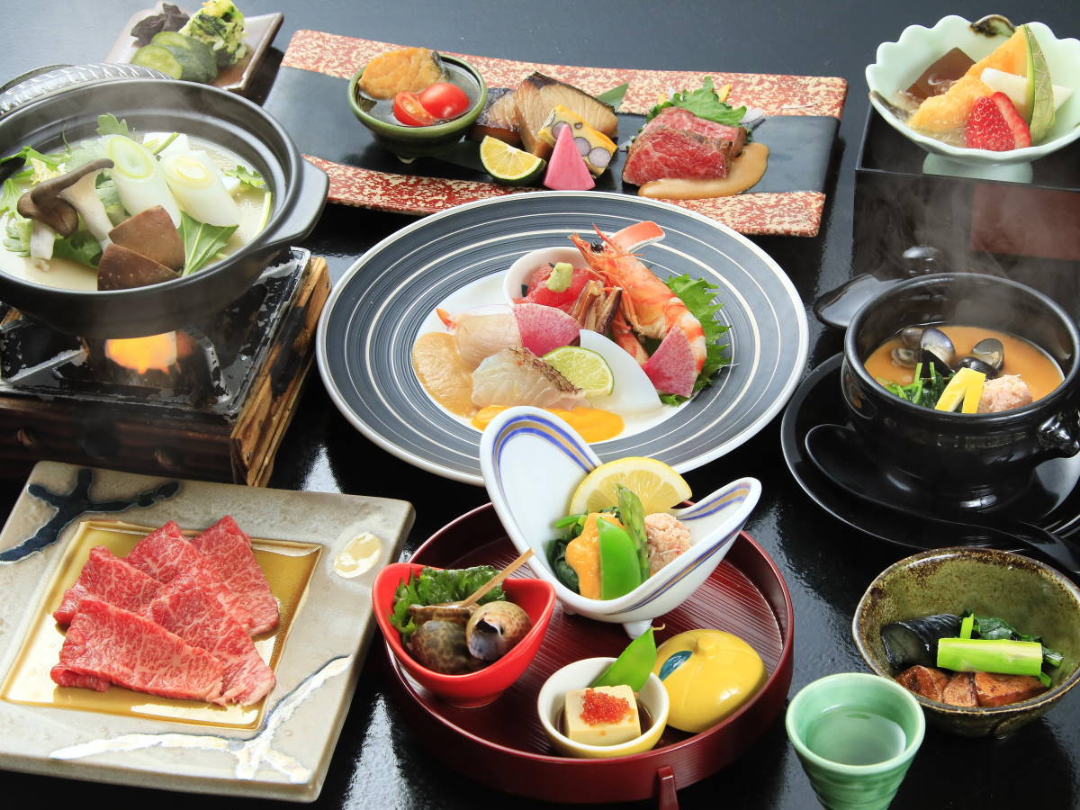 皆生風雅 【特選会席】食事は山陰地元食材をふんだんに使用／お食事重視の方におすすめ＜■特選会席＞