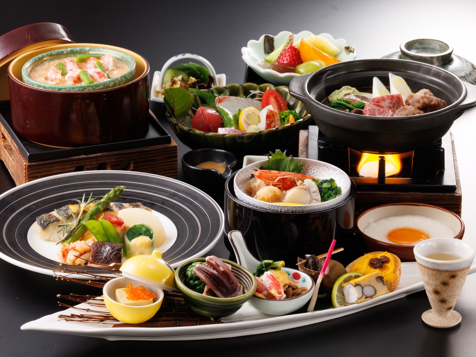 皆生風雅 【夕食のみ×特選会席】朝の時間を自由に過ごせるプランで皆生風雅の特選会席を満喫＜■特選会席＞