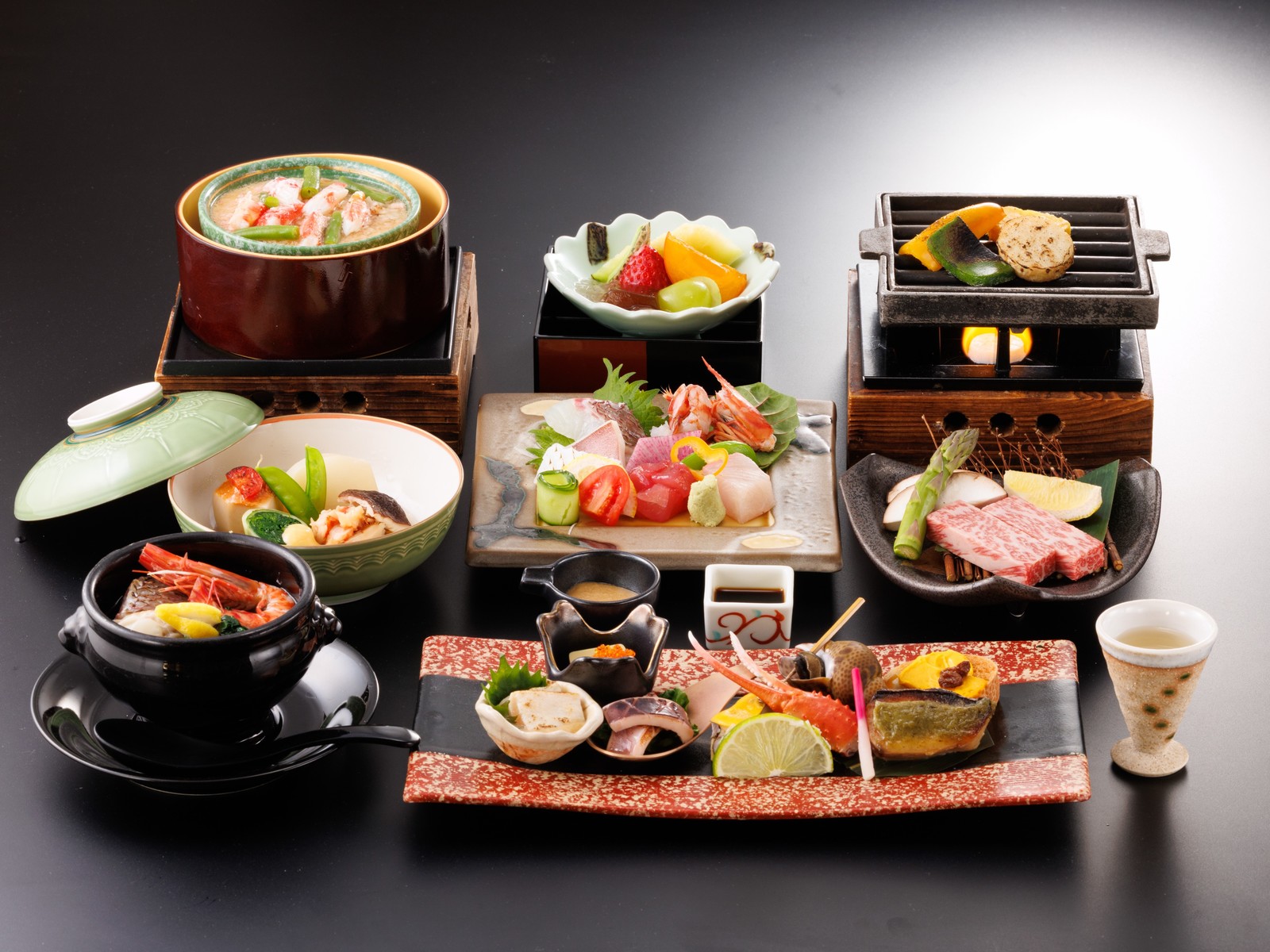 皆生風雅 【特選会席】食事は山陰地元食材をふんだんに使用／お食事重視の方におすすめ＜■特選会席＞