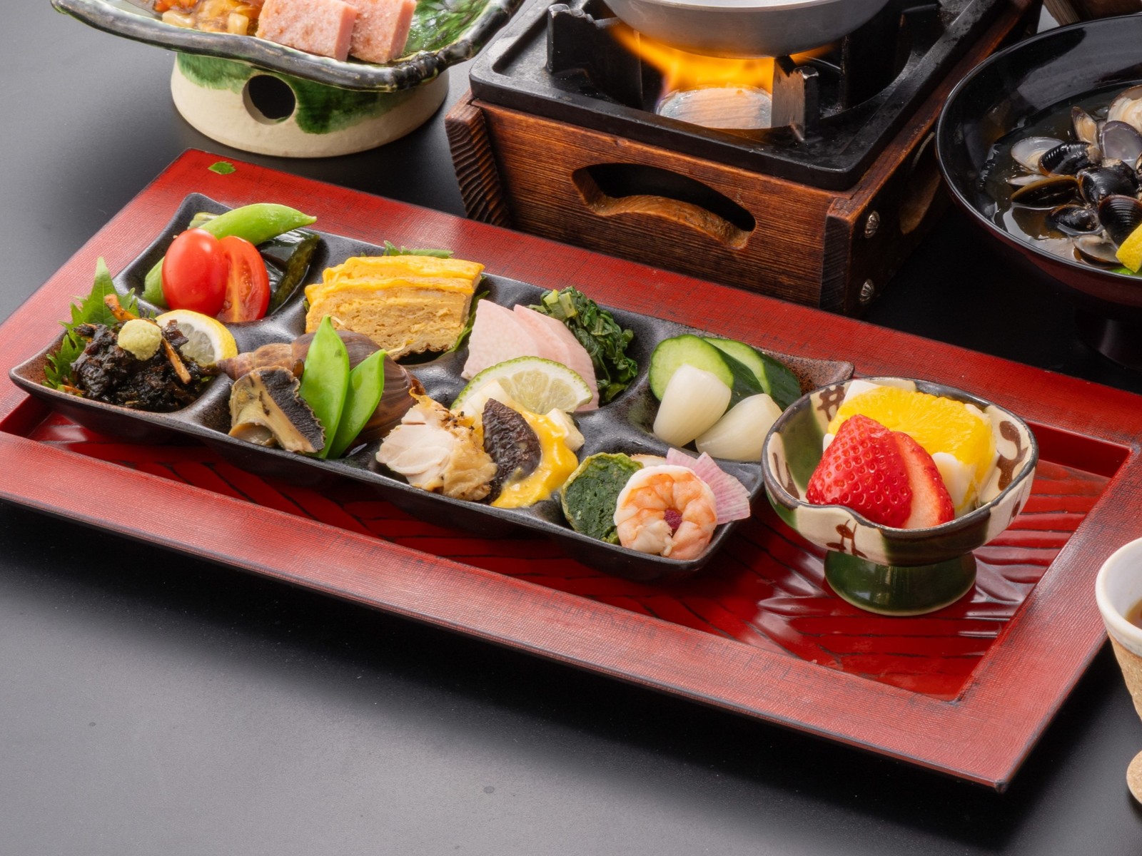 皆生風雅 【朝食のみ】22時までチェックインOK／栄養豊富な朝ごはんをご用意＜朝食付き＞