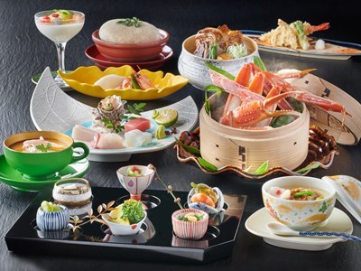 三朝薬師の湯 万翆楼 【60日前予約でお一人様1,100円税込お得】【特選会席】★お楽しみチョイス★人気会席にメインをプラス。