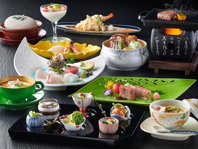 三朝薬師の湯 万翆楼 【60日前予約でお一人様1,100円税込お得】【特選会席】★お楽しみチョイス★人気会席にメインをプラス。