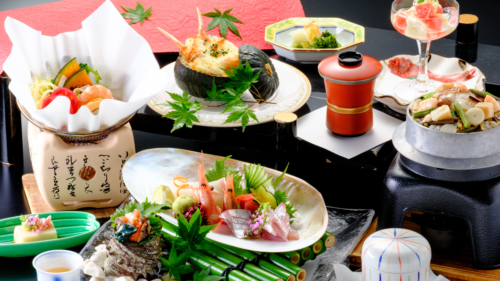 皆生温泉　芙蓉別館 【会場食】【スタンダード】山陰の海の幸と季節の彩り芙蓉会席プラン