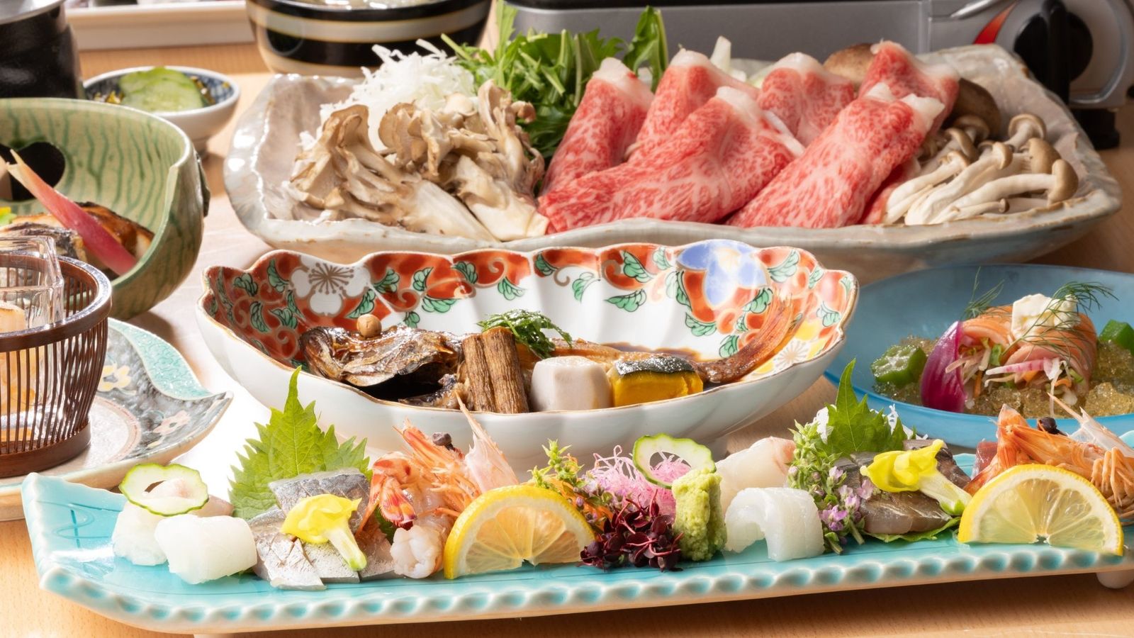 湯喜望　白扇 【夏限定】15％OFF＆夕食時フリードリンク付き｜海辺の温泉宿で愉しむ夏旅＜特選会席■／半個室＞