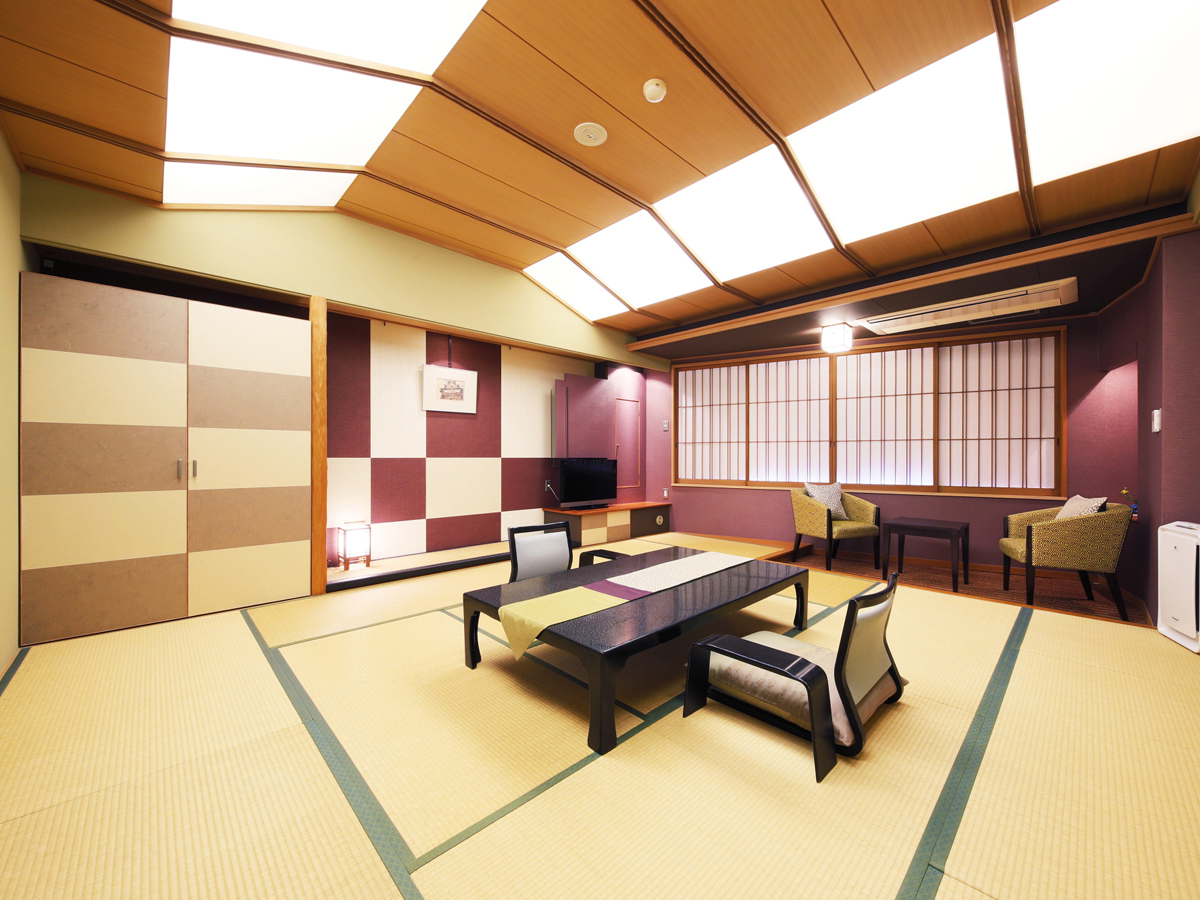 松乃湯 風雅な和モダンデラックス客室＜市松－ICHIMATSU＞