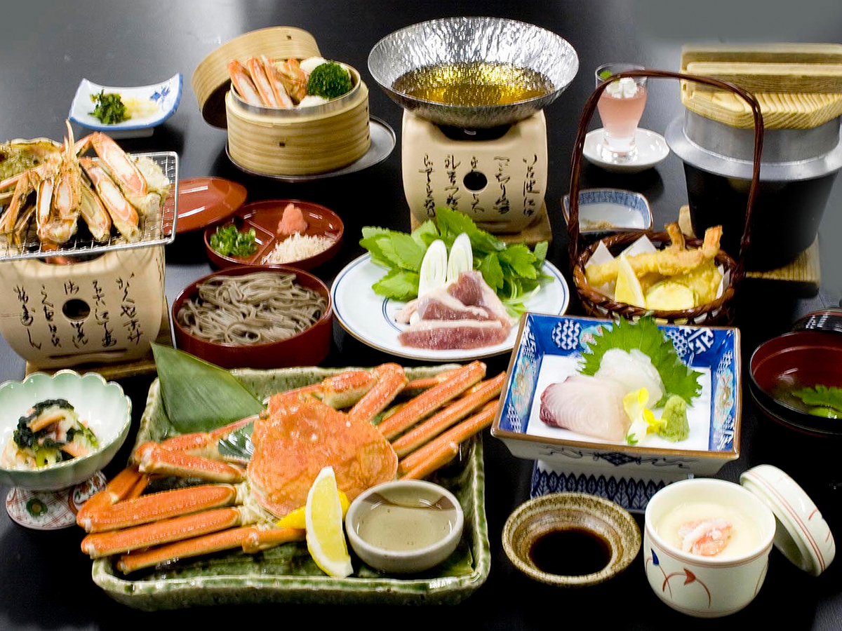 保性館 味覚の王様「かに三昧会席」プラン～多彩な蟹料理～