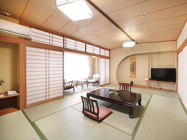 四季の宿　さひめ野 【パノラマビュー】和室（12畳＋広縁2畳）