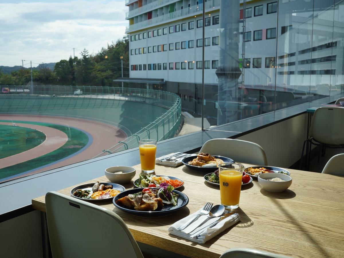 KEIRIN HOTEL 10 by 温故知新 【朝食付】- 瀬戸内モーニング - 圧巻のバンクビューレストランでパワーチャージ