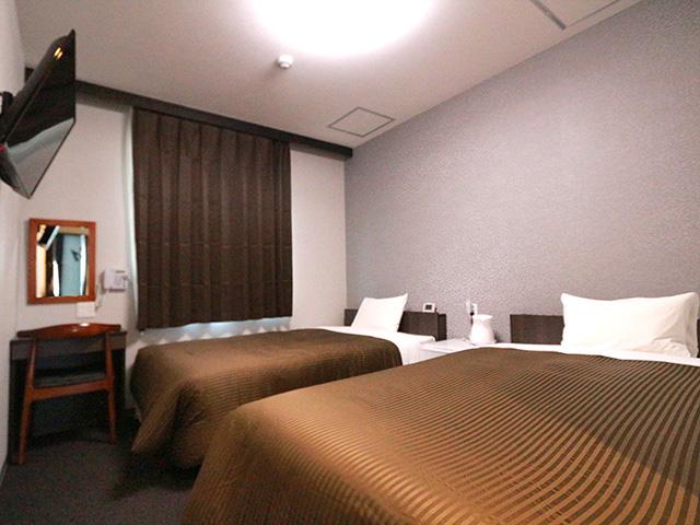 ホテルトレンド福山駅前 ツインルーム【120cm幅ベッド2台】