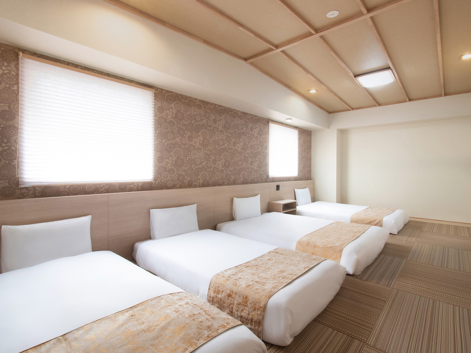 ベッセルホテル広島 平和大通り デラックスルーム（和室）（最大6名利用）