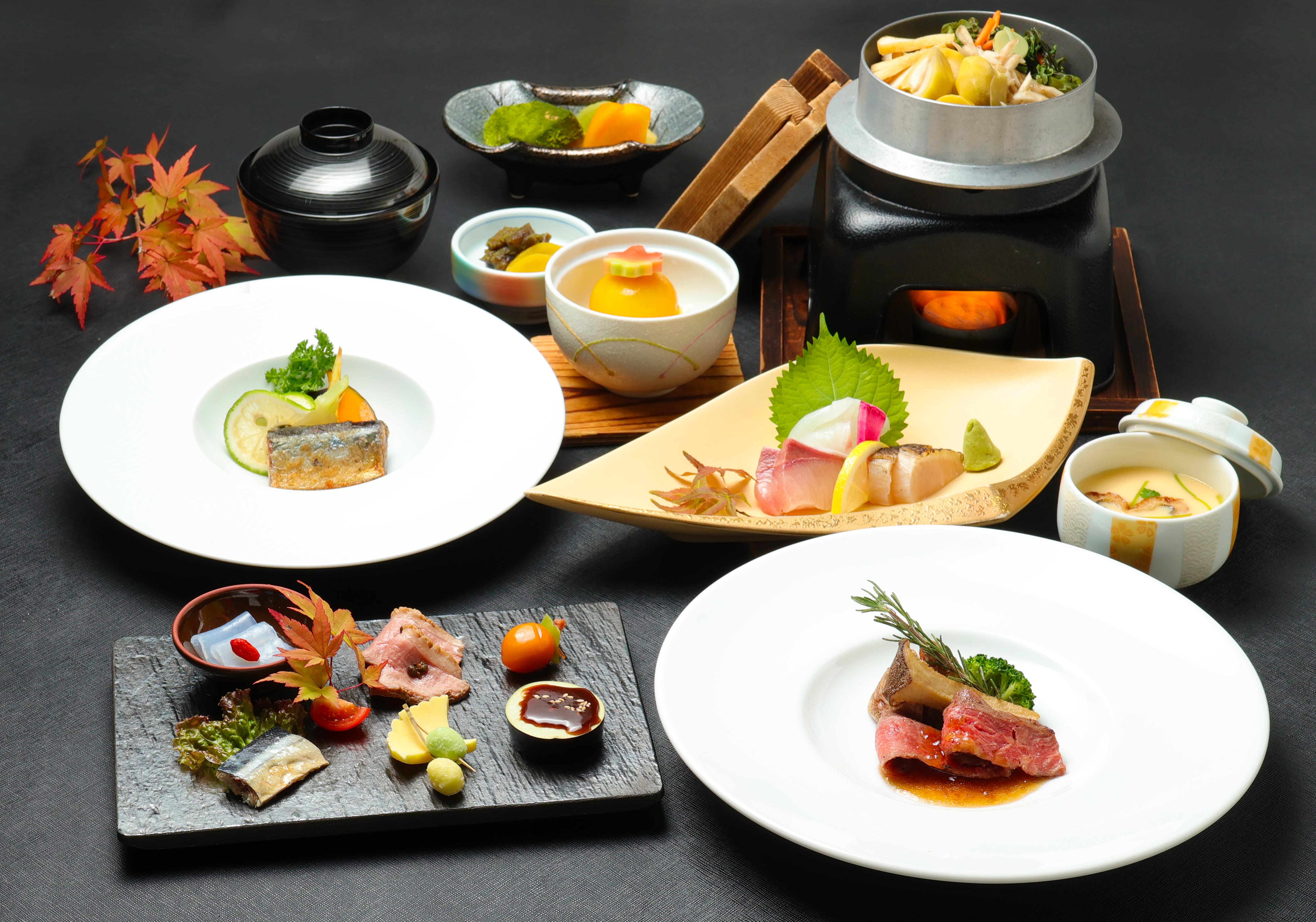 広島市国民宿舎 湯来ロッジ ●湯来を食べつくす！湯来の旬の食材で四季折々の味覚を楽しむ【会席】★1泊2食付