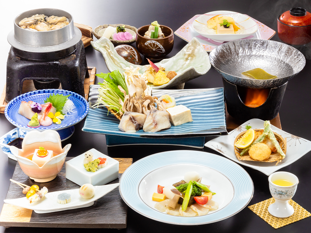 西の雅 常盤 【基本会席】～旬彩旬消山口の美味を余すことなく～