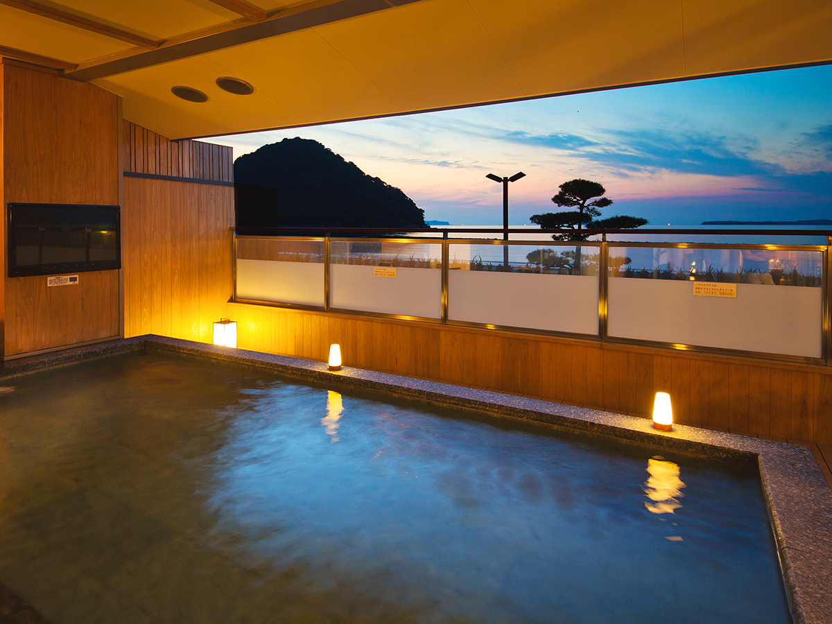 海が奏でる癒しの宿　リゾートホテル美萩 【素泊まり】萩・城下町観光におすすめ♪菊ヶ浜が一望できる自家源泉100％の天然温泉で疲れを癒して