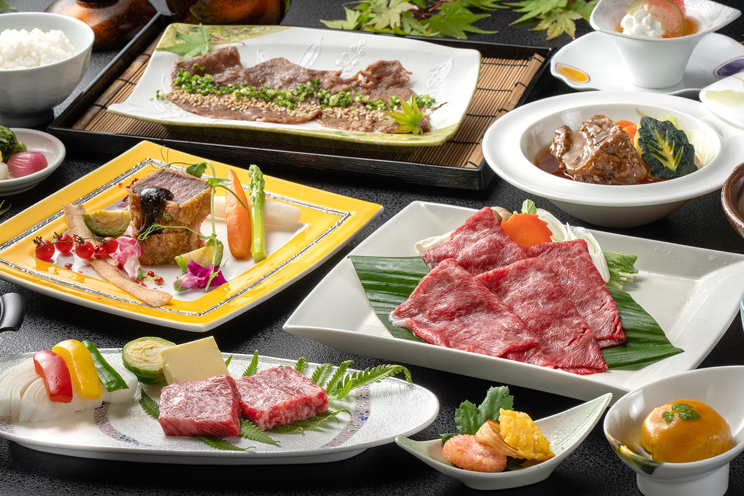 萩本陣 やまぐち和牛燦（きらめき）会席