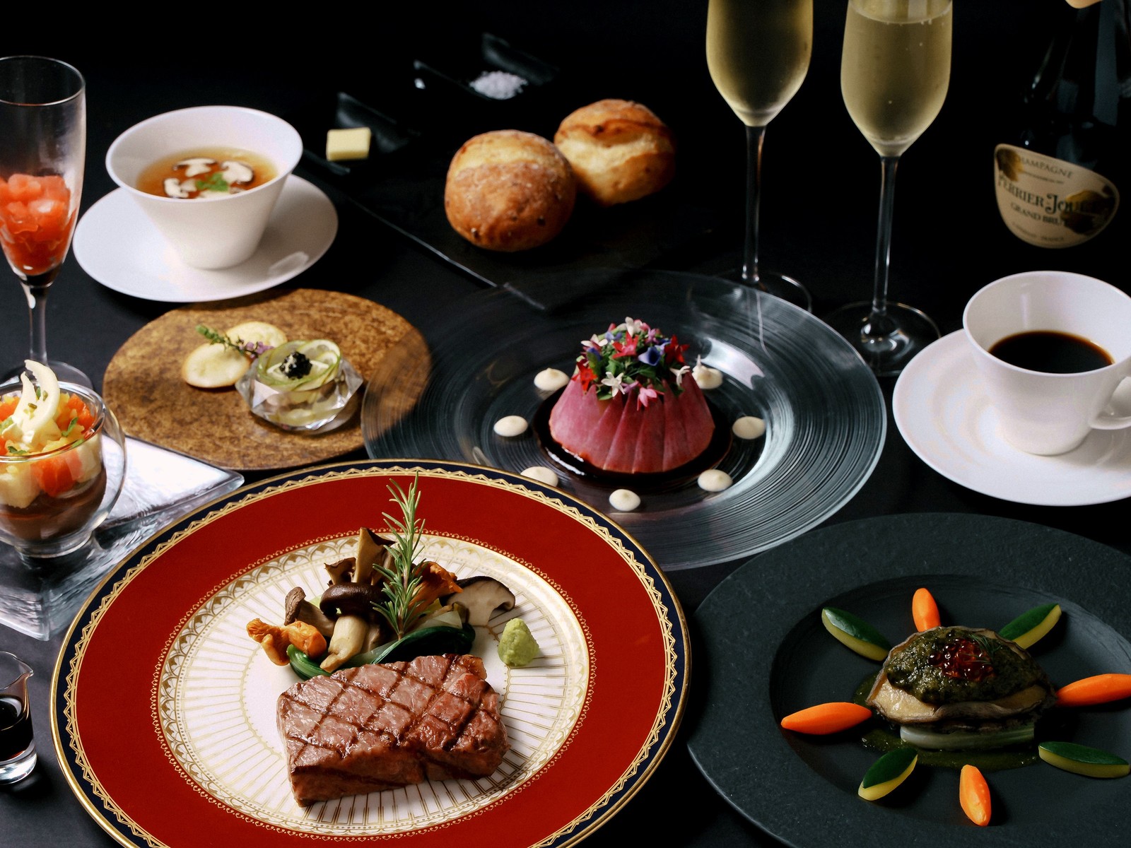 マリッサリゾート サザンセト周防大島 【美食オールインクルーシブ】【高森和牛＆アワビ】瀬戸内の絶景と共に味わう、至高のフレンチディナーを