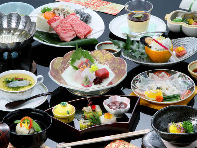 萩城三の丸　北門屋敷 【四季彩々】歴史に食に、萩を愉しむスタンダードプラン。黒毛和牛に萩の地魚、旬堪能。町並み散策も素敵♪