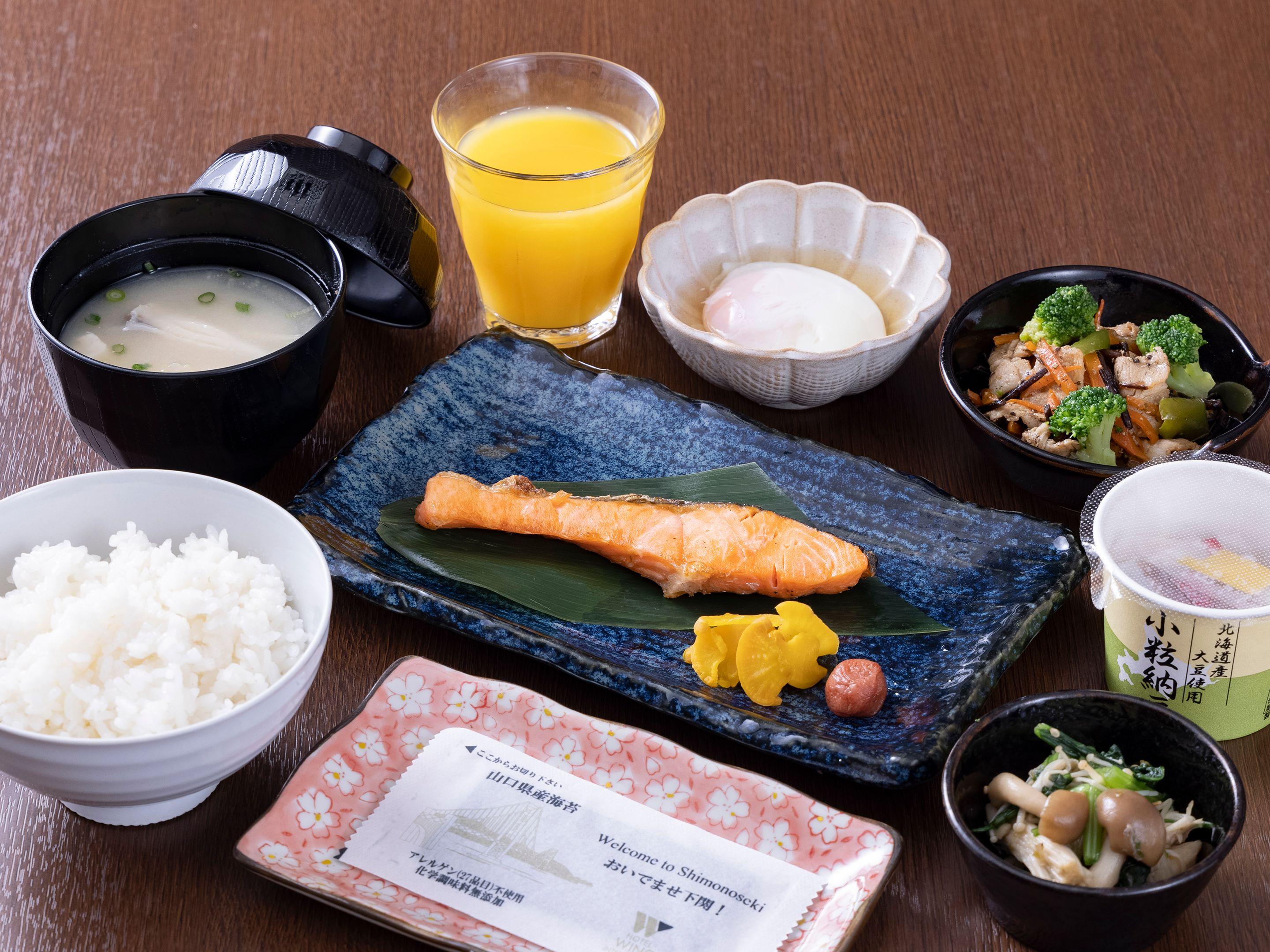 ホテルウィングインターナショナル下関 【基本／朝食付】選べる6種類の朝食で朝の活力を！