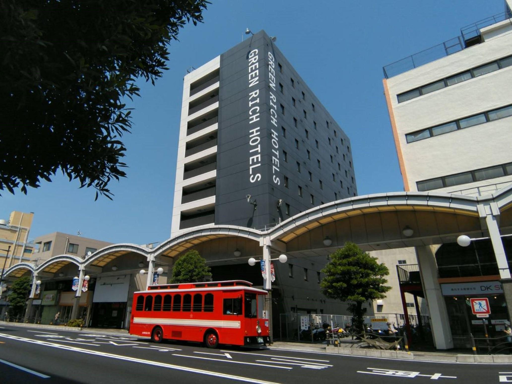 グリーンリッチホテル岩国駅前　人工温泉　二股湯の華