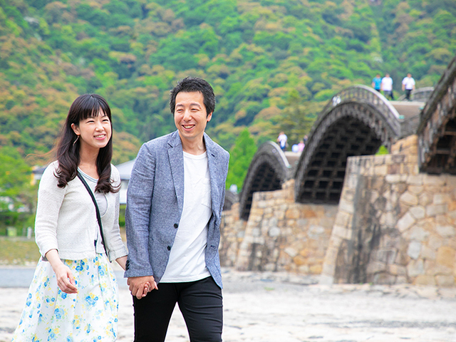 錦帯橋温泉　岩国国際観光ホテル ■素泊りプラン■錦帯橋や岩国城をのぞむ「天然温泉」を気軽に［錦帯橋まで徒歩2分］で観光にもおすすめ