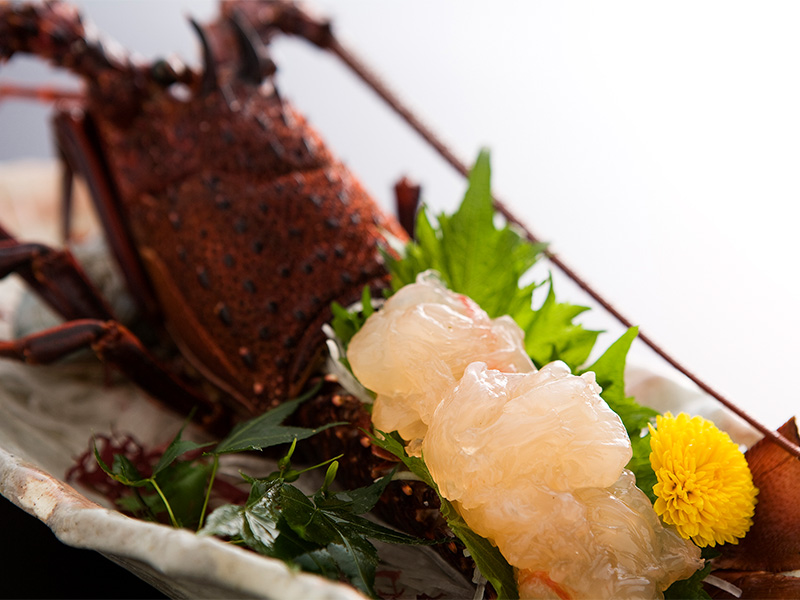 鳴門グランドホテル海月 【伊勢海老、アワビ、鯛の姿造り付♪】阿波の幸プレミアムバイキング別注料理付プラン