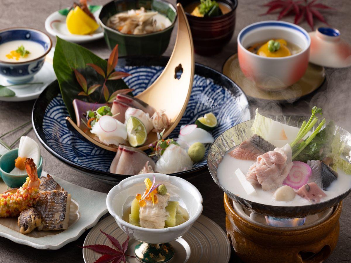 亀の井ホテル　観音寺 【季節の会席】瀬戸内の食材を彩りとともに楽しむ会席