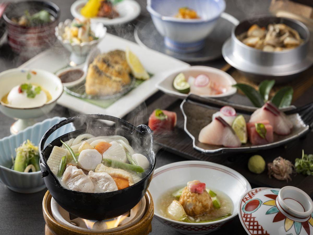 亀の井ホテル　観音寺 【季節の会席】瀬戸内の食材を彩りとともに楽しむ会席