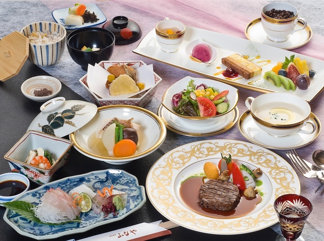 ふなや 【MEAT DISH】メインが選べる和洋折衷ディナープラン～3種のお肉料理をお好みに合わせてセレクト～