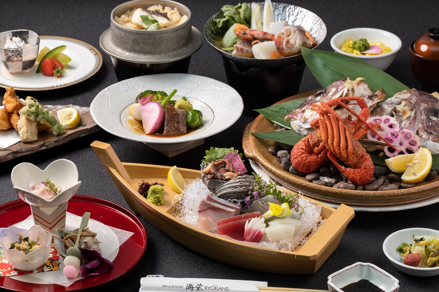 湯ノ浦温泉　汐の丸　～瀬戸内の水軍浪漫をたどる宿～ 【料理長厳選！汐彩の膳】こだわりのしまなみ海料理でボリューム抜群の本格会席〈2食付〉