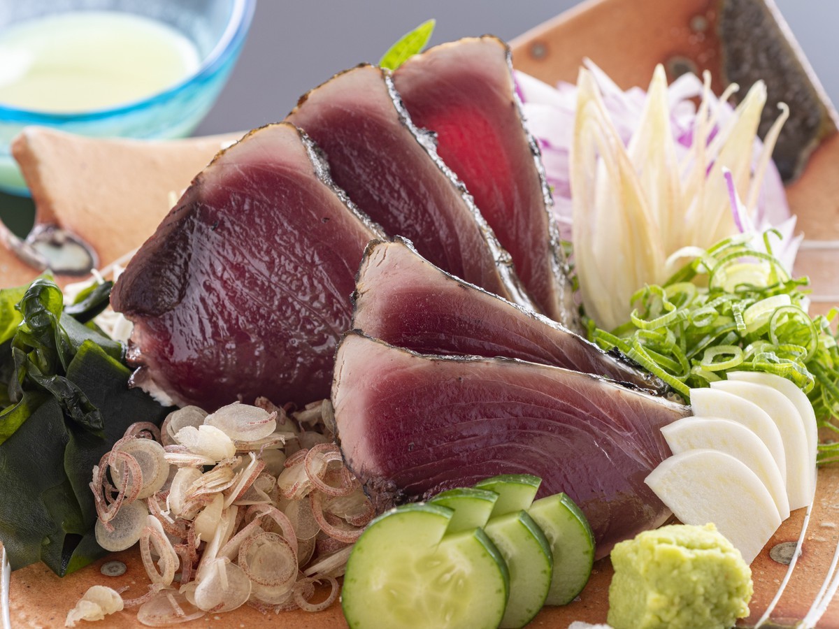 城西館 ≪初ガツオ編≫　カツオ祭りだ！ワッショイ！土佐の恵みを一夜で食べつくす『カツオ満腹会席』