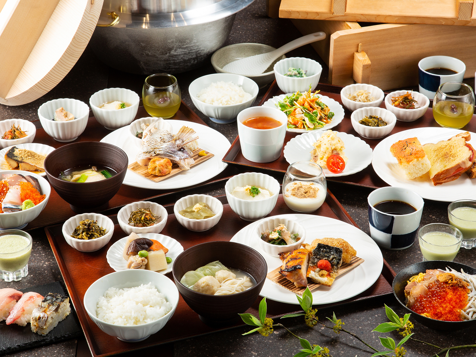 三井ガーデンホテル福岡中洲 【朝からお寿司で大満足♪「小野の離れ」の朝食ビュッフェ付】ベーシックプラン＜朝食付＞