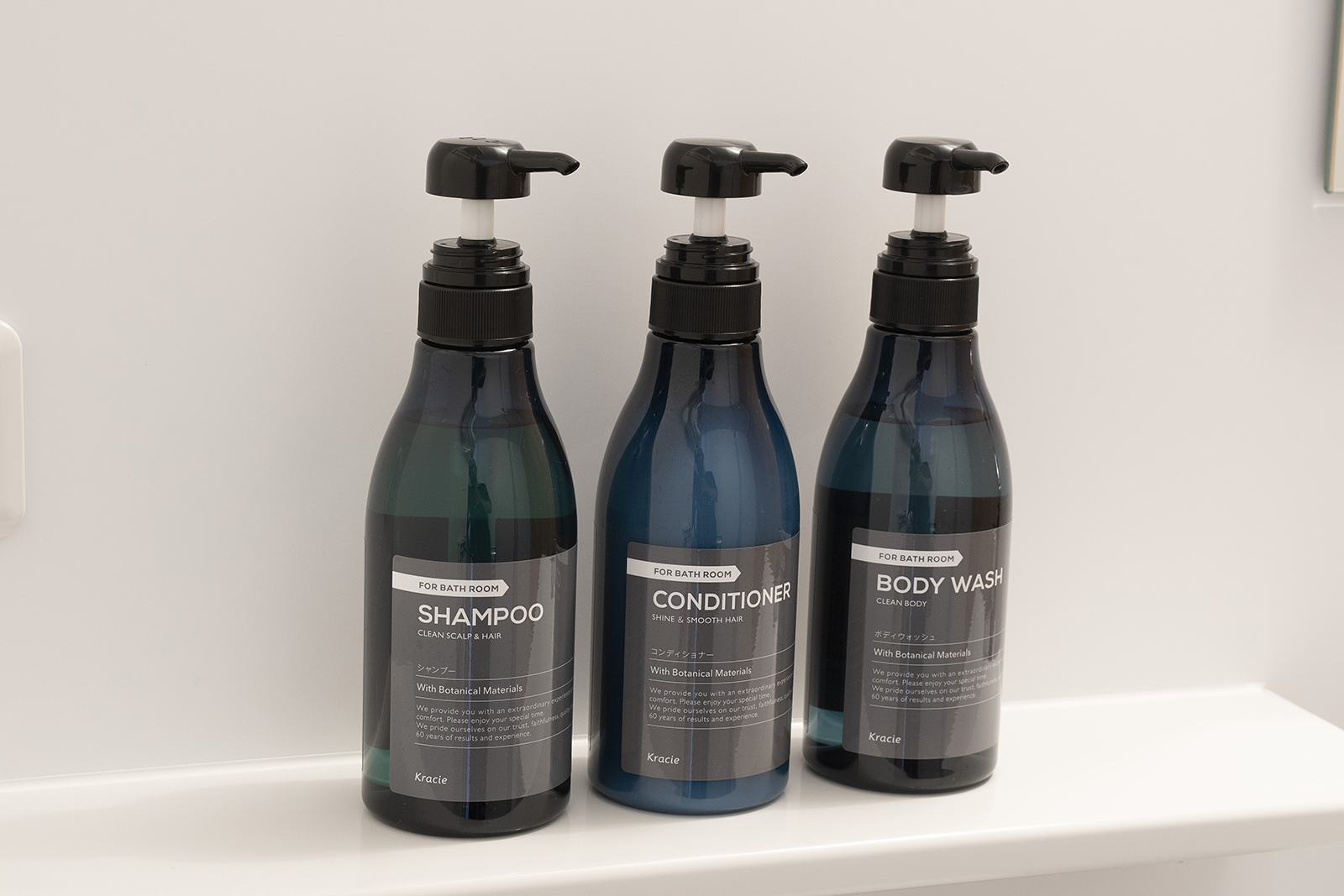 ホテルオリエンタルエクスプレス福岡天神 客室備品　バスアメニティ　