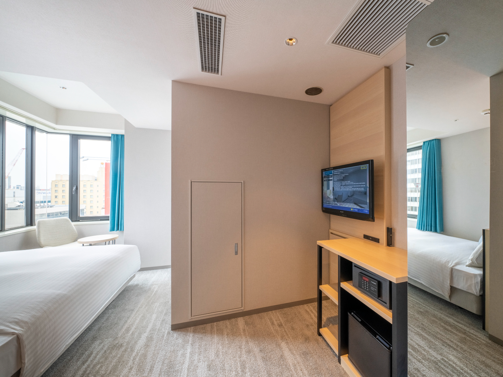 ホテルオリエンタルエクスプレス福岡天神 ◇コーナーダブルルーム／LG styler ＜禁煙・角...