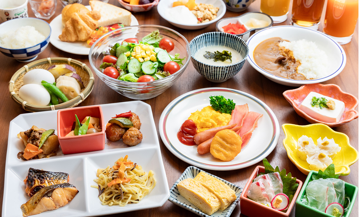 西鉄ホテルクルーム博多 【30品目以上の和洋ビュッフェ朝食を堪能☆】スタンダードプラン＜ビュッフェ朝食付＞