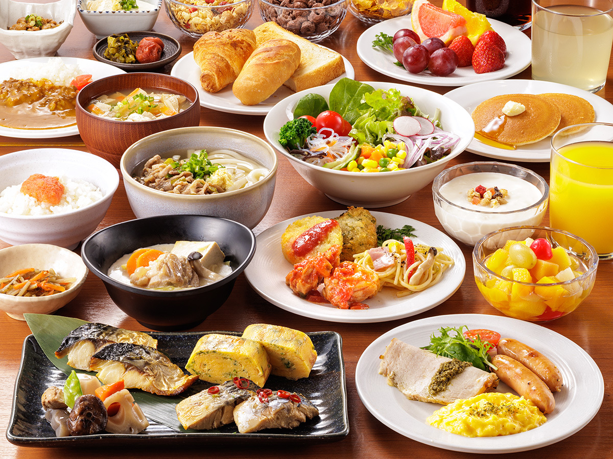 西鉄イン小倉 一日の始まりは朝食から！朝食ブッフェ付プラン〈大浴場・サウナ完備〉