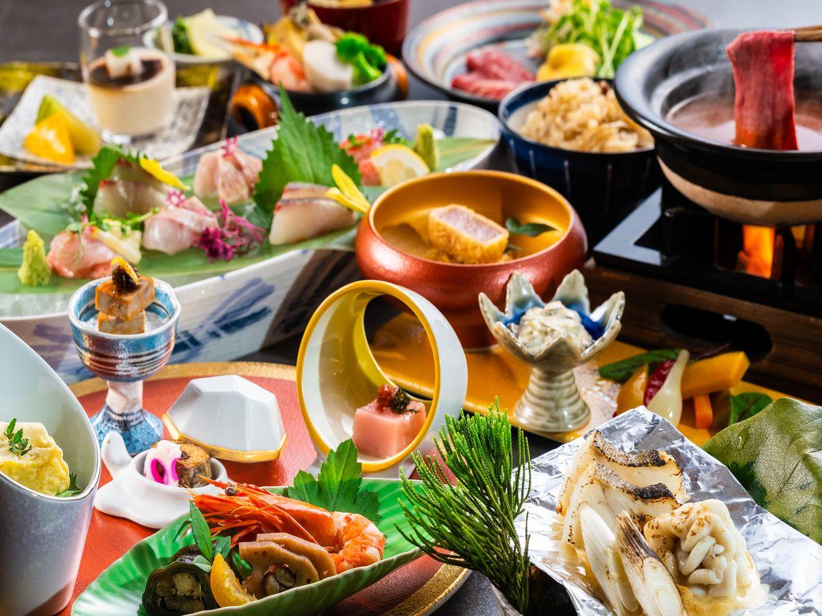 亀の井ホテル　玄界灘 ＜早期割28＞【特別会席】厳選された旬の食材と匠の技でおもてなしをさせていただく料理長一押し会席