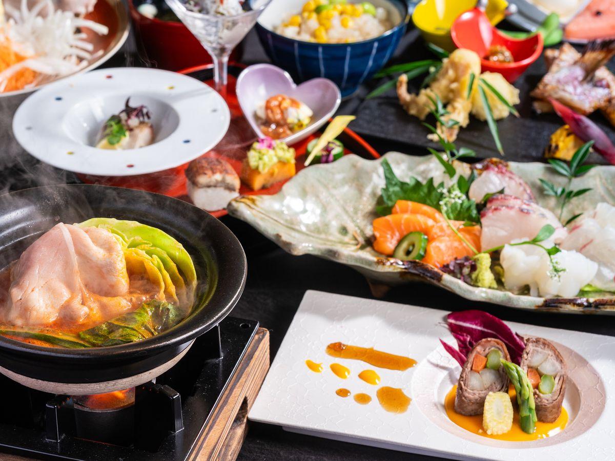 亀の井ホテル　玄界灘 【土地の恵み会席】迷ったらこのプランがオススメ！スタッフ一押し満足会席