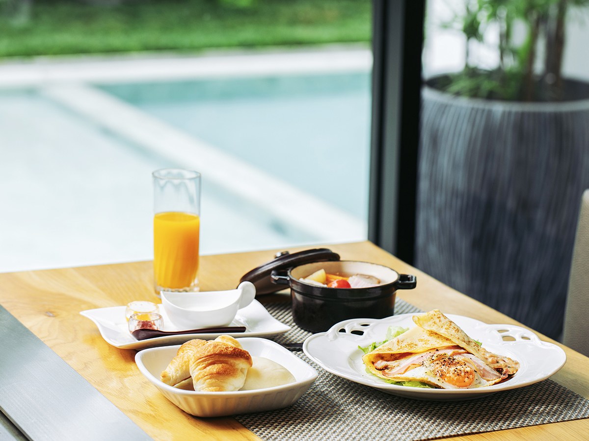 ガーデンテラス佐賀 ホテル＆リゾート 【選べる朝食】「SAGAガレット付洋食」or「地産こだわりの和食」 佐賀のおいしさで始まる、特別な朝
