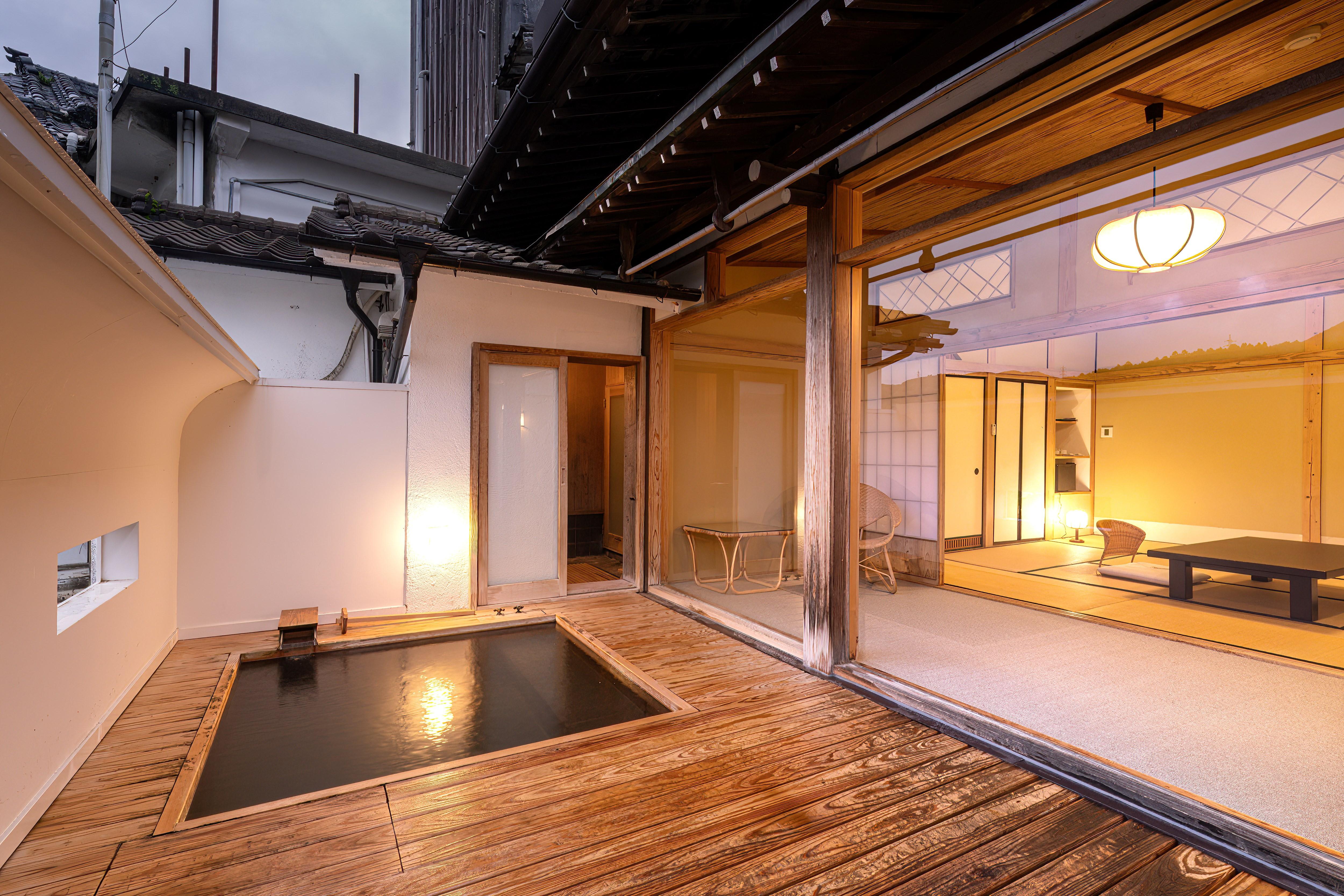 和多屋別荘 みやび館「和室」(和室/露天風呂/内風呂/禁煙/定員2-4名)
