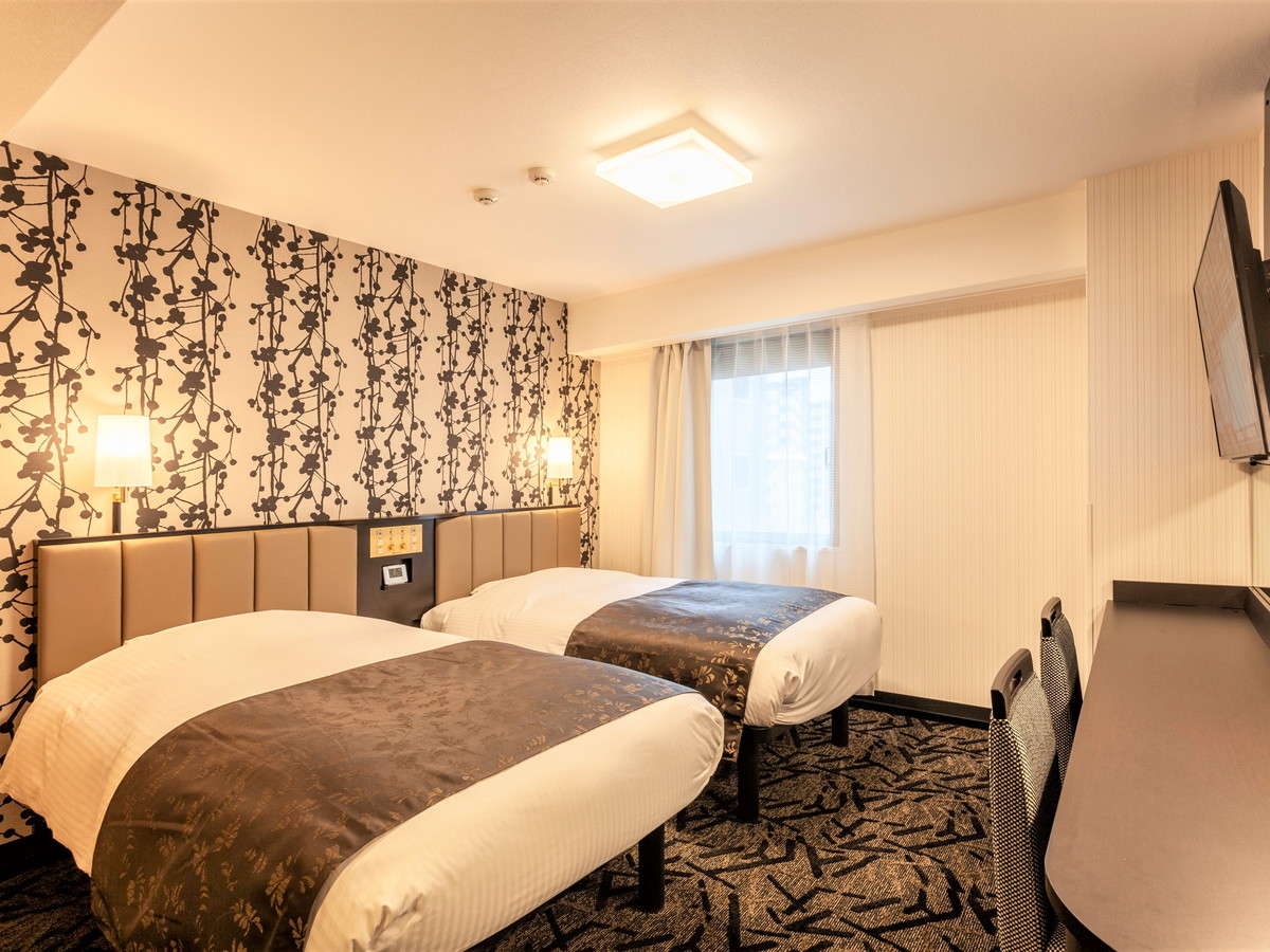 アパホテル〈佐賀駅前中央〉 ツインルーム