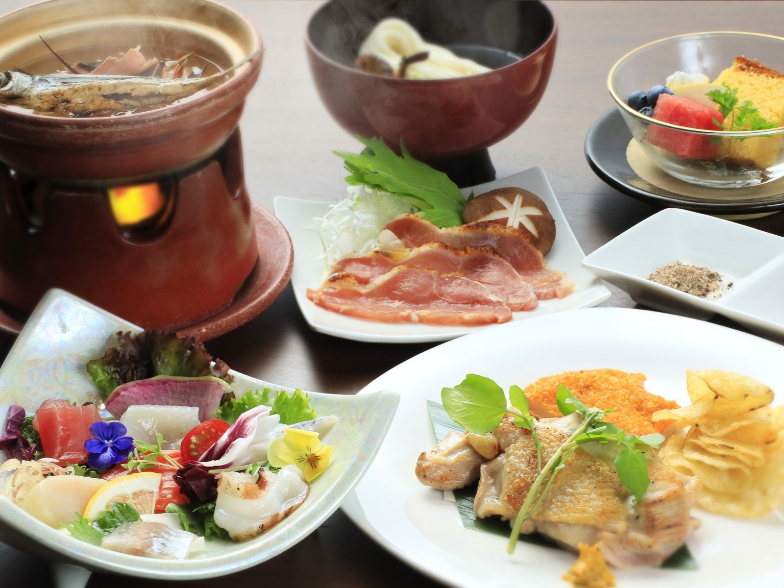 佐賀風雅 【ライト会席】量控えめで愉しむ上質な温泉旅▼