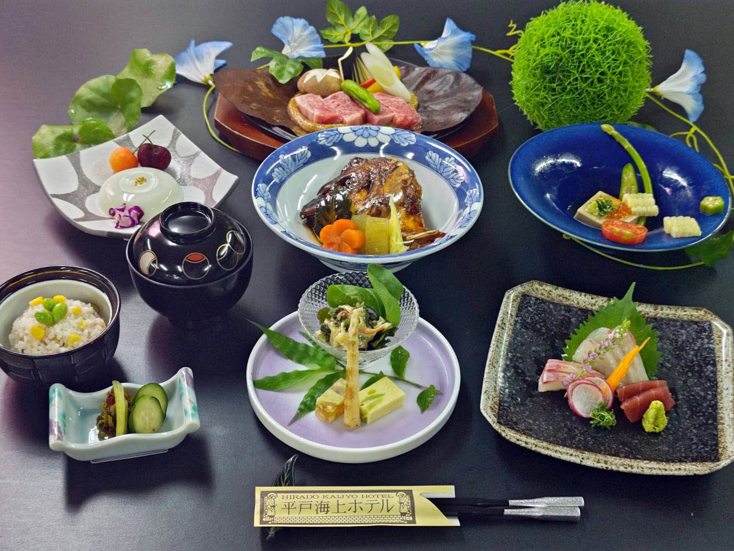 平戸海上ホテル ★★★迷ったらこれ★★★『季節の会席』～当ホテルのスタンダード、2食付プラン～