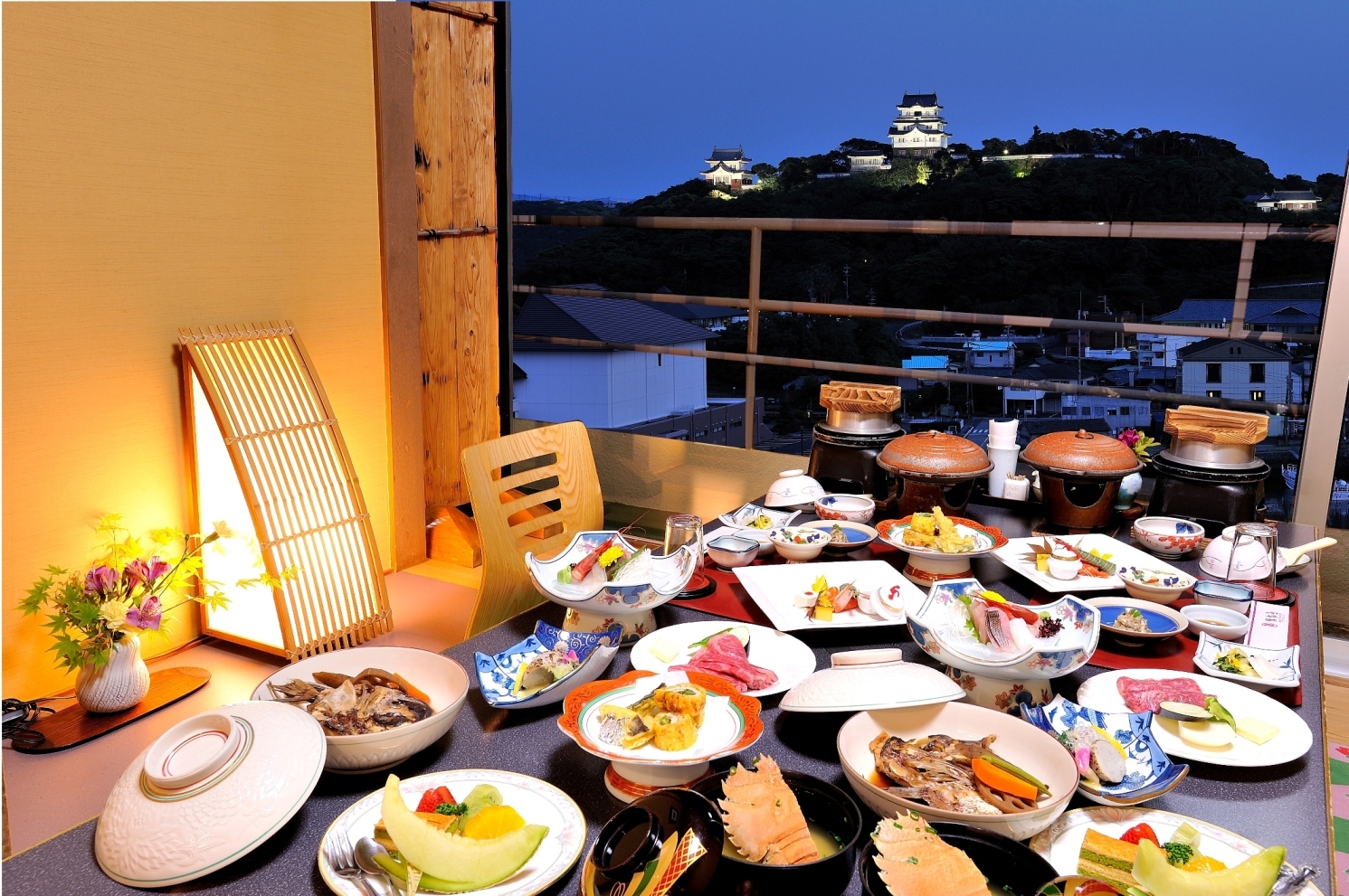 国際観光ホテル旗松亭 ■【本館】オーシャンビューの客室で過ごす贅沢な大人の時間！夕食は調理長厳選の★スタンダード会席★