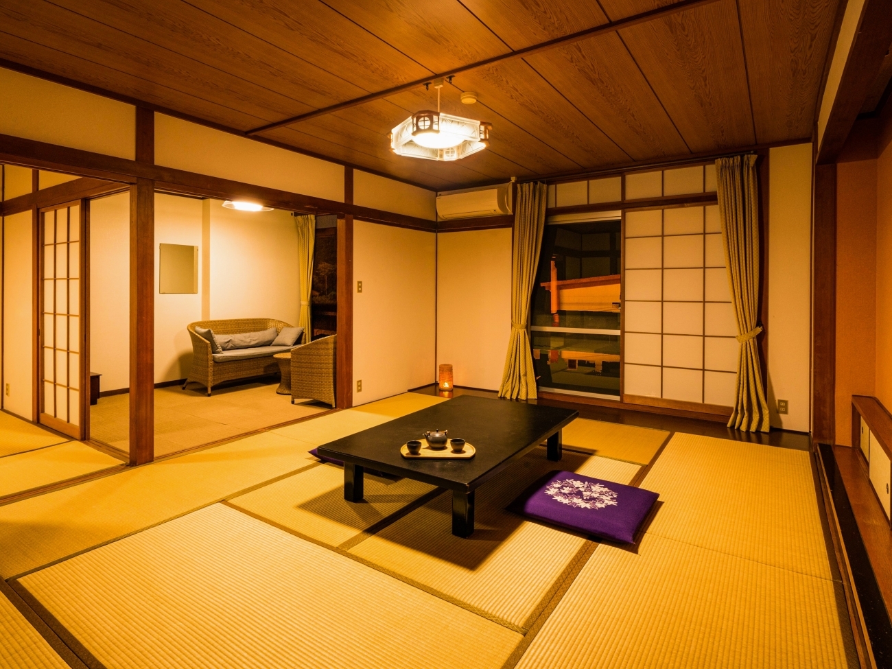 大江戸温泉物語 雲仙東洋館 わんちゃん スタンダード和室2間　※客室の一例