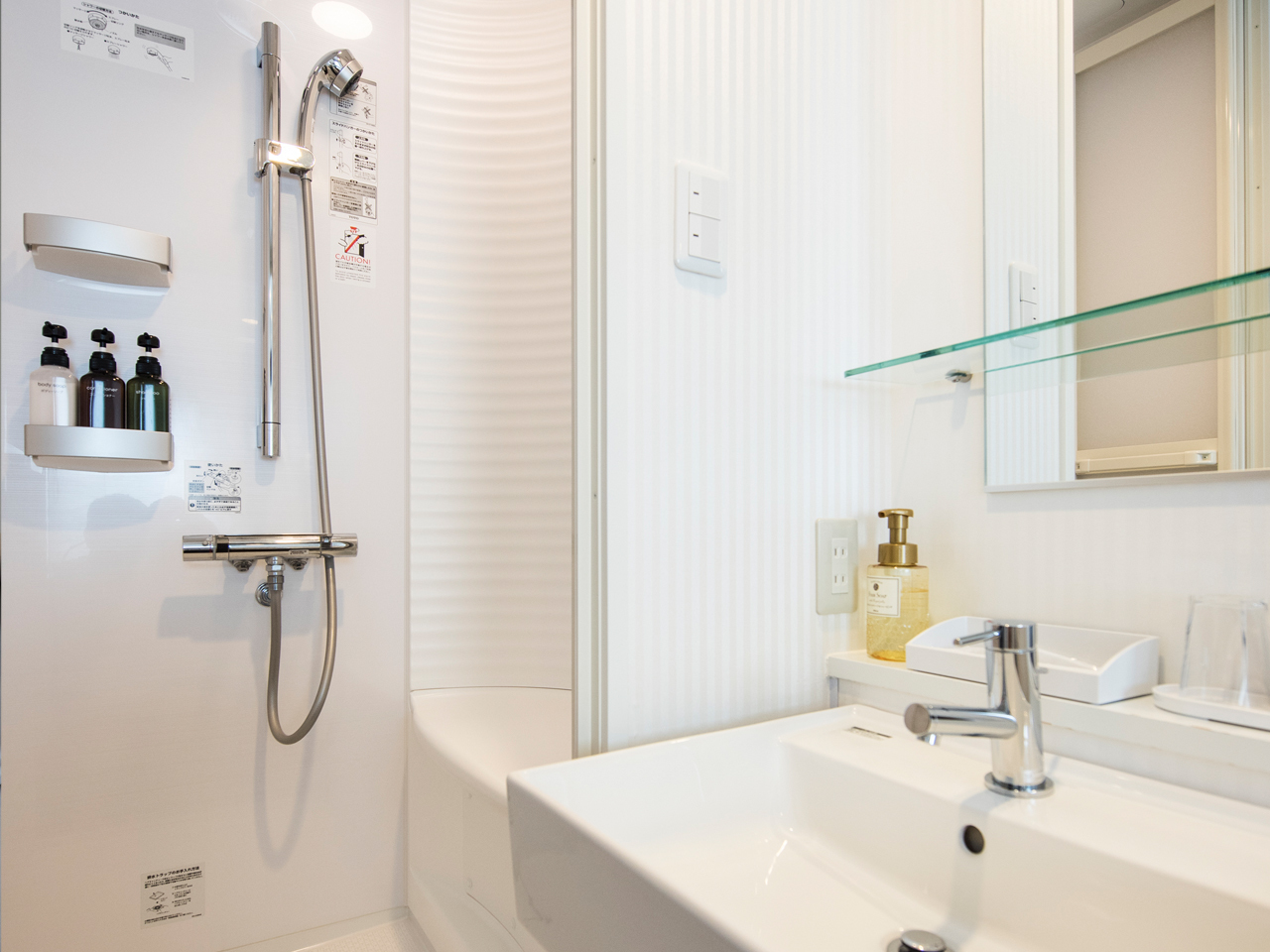 長崎バスターミナルホテル スタイリッシュシングル／シャワーブース