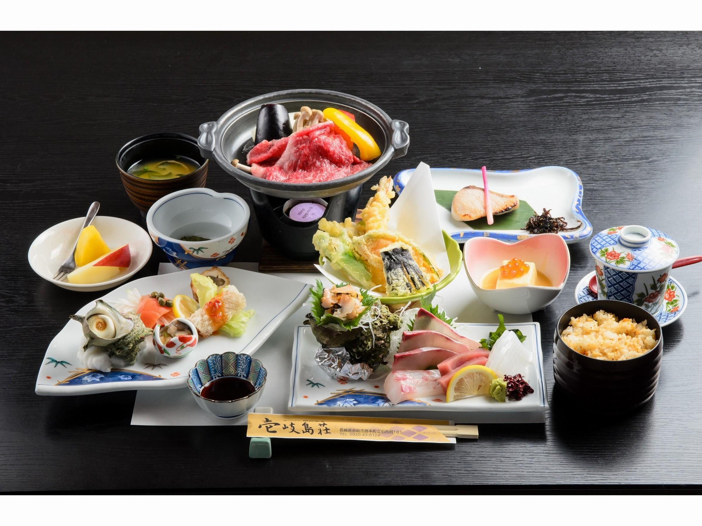 国民宿舎　壱岐島荘 【スタンダードプラン潮彩】”旬の厳選食材”壱岐牛や玄界灘の鮮魚、島の旬味を愉しむ