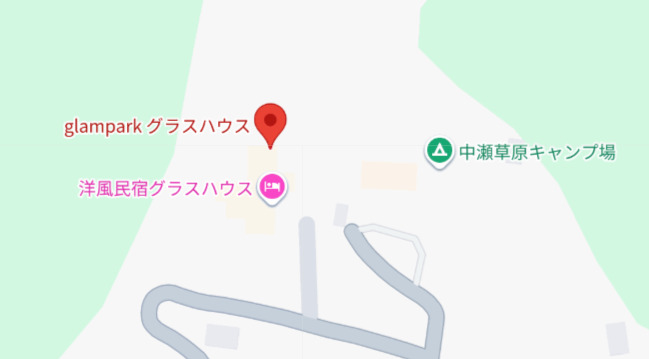 glampark グラスハウス 地図